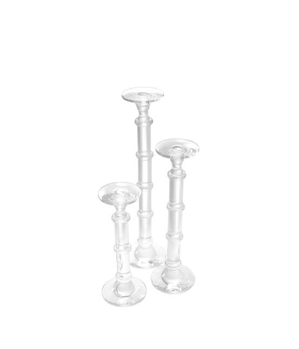 Candle Holder Aria Crystal glass set