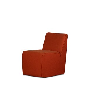 Orange Felt - Tip Chair without feet