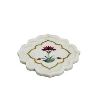 Red Lotus Side Plate