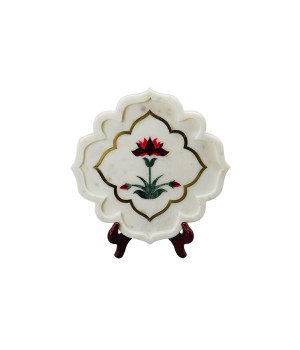 Red Lotus Side Plate