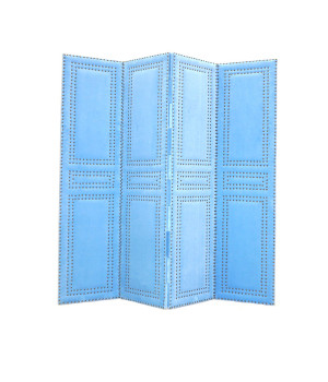 Navy Blue Fabric Partition